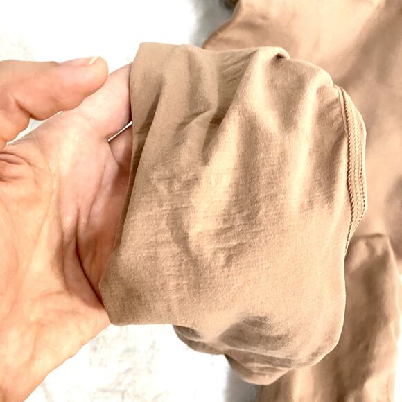 Skims Tan Sienna Neutral Seamless Sculpt Ankle Crop Catsuit Shapewear XXS/XS - Picture 9 of 9